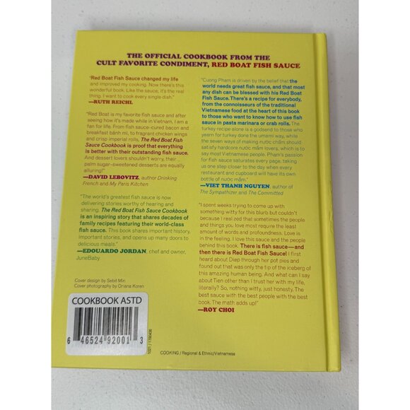 The Red Boat Fish Sauce Cookbook Cuong Pham Book Cooking Recipes Vietnamese - Picture 6 of 6